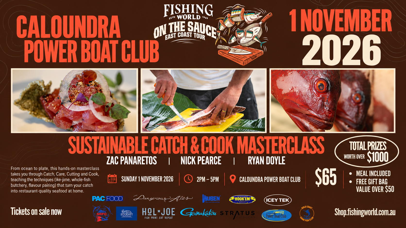 Sustainable Catch & Cook Masterclass